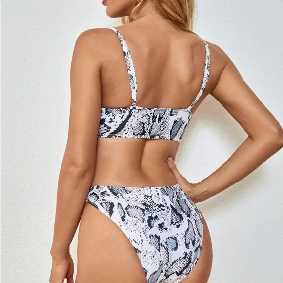 Snakeskin Bikini in size small - Picture 5 of 7